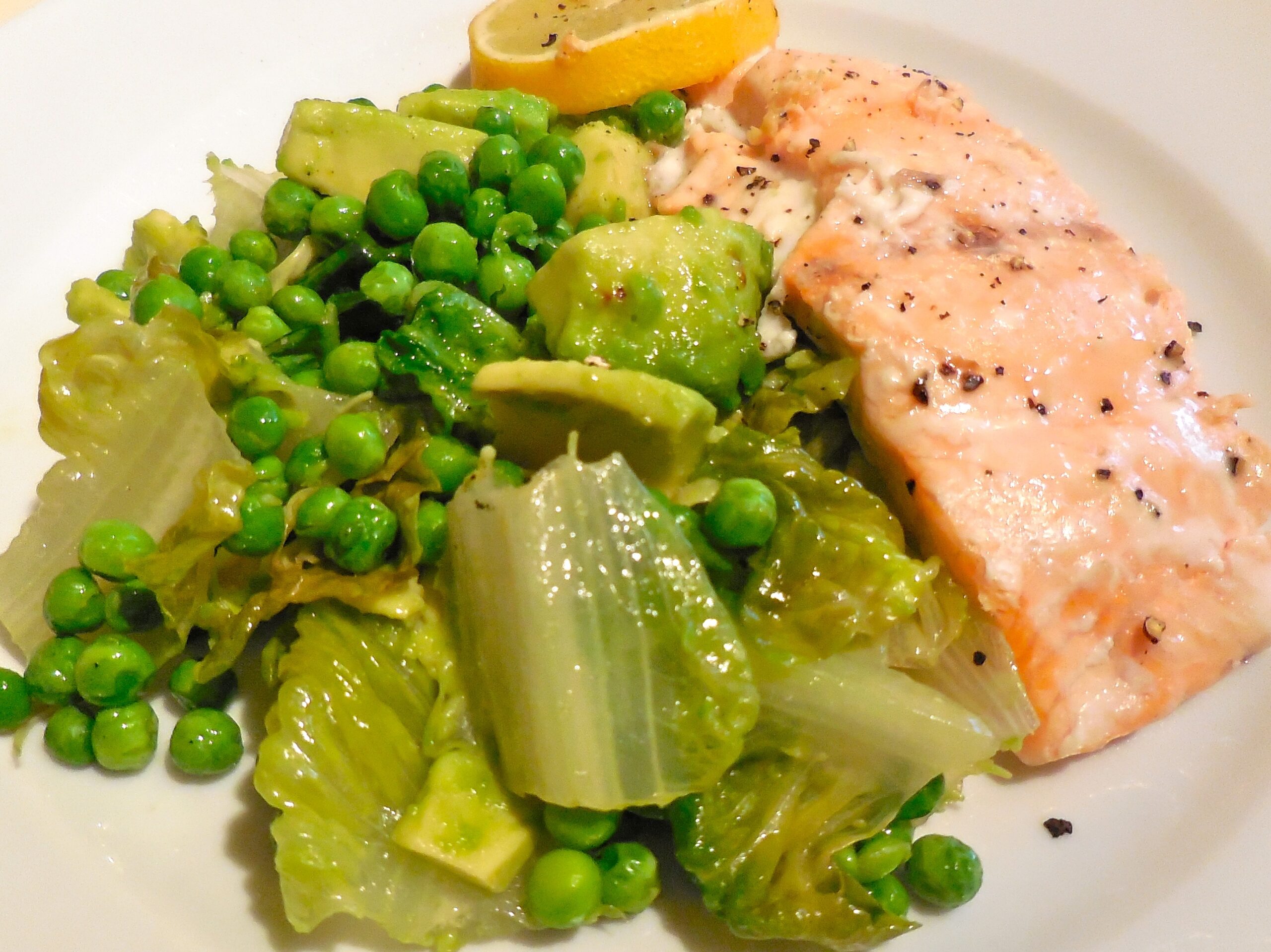 WARM SALMON SALAD