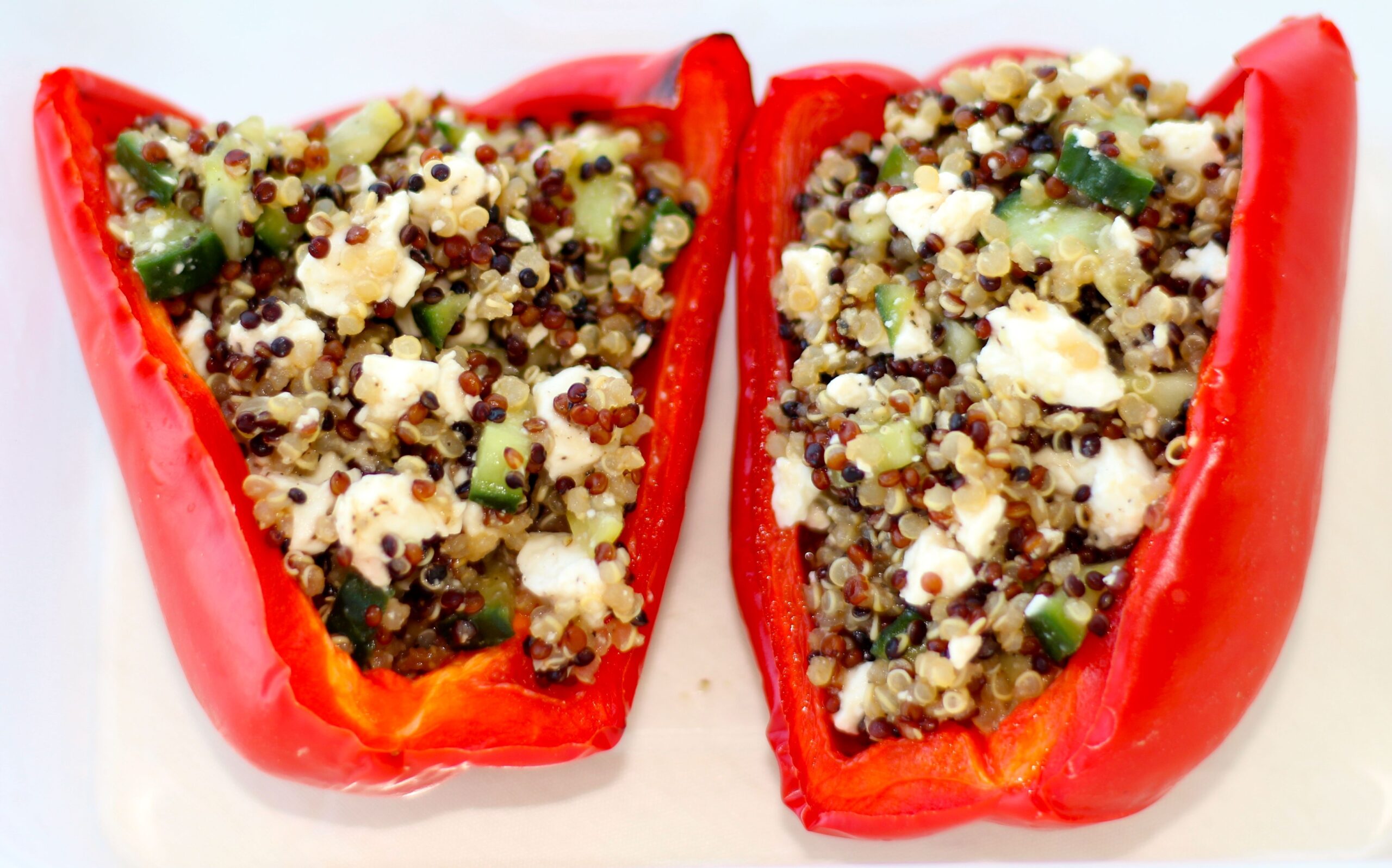 STUFFED ROASTED RED PEPPER